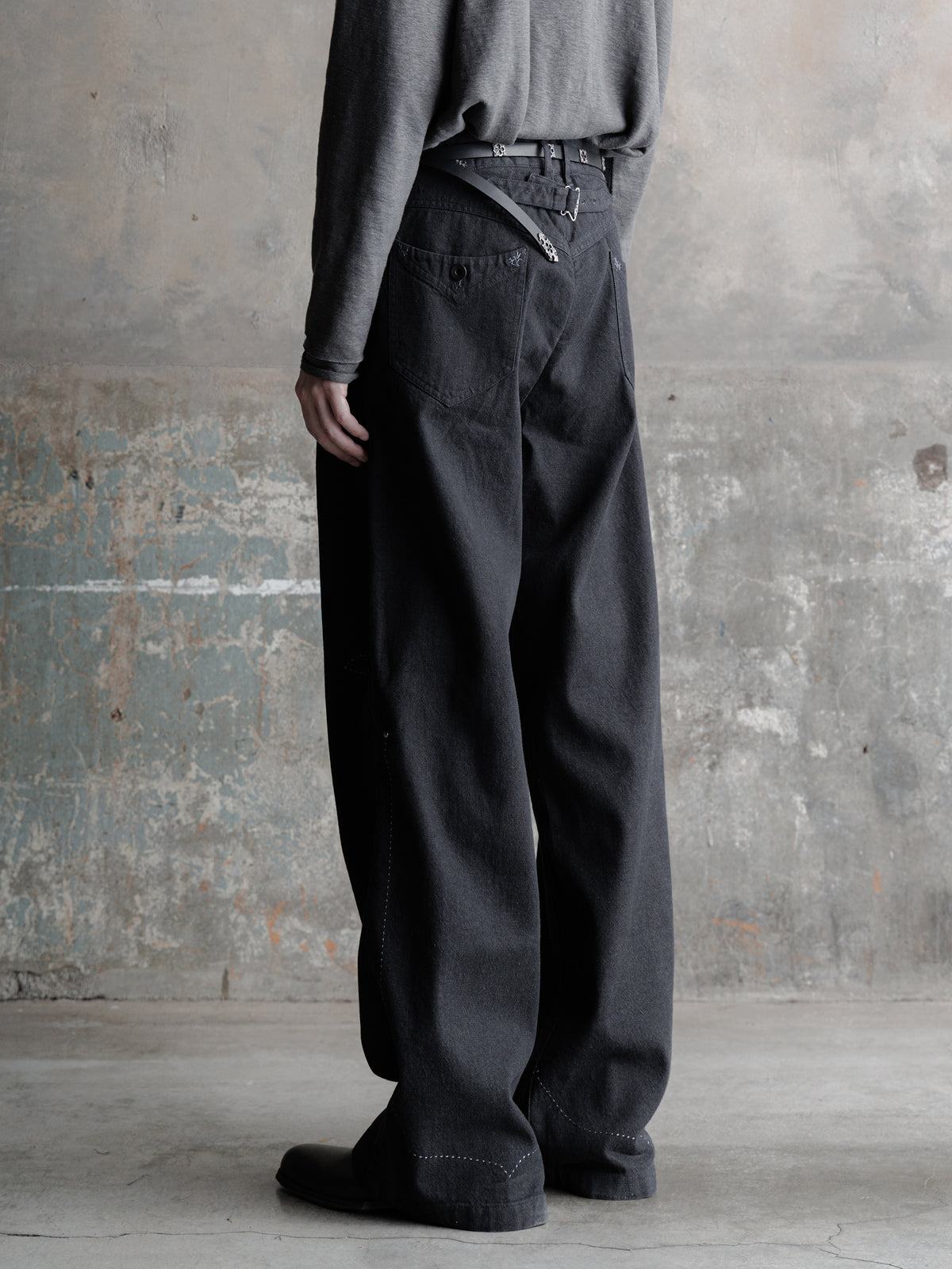 26FW｜Embellished Regular Buckleback