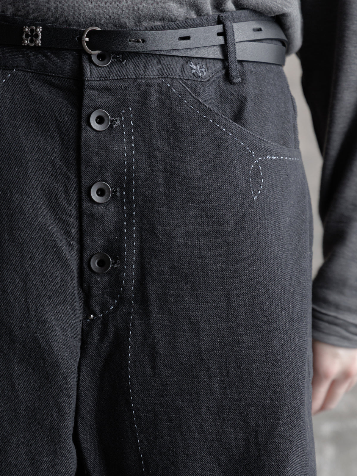 26FW｜Embellished Regular Buckleback