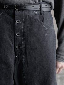 26FW｜Embellished Regular Buckleback