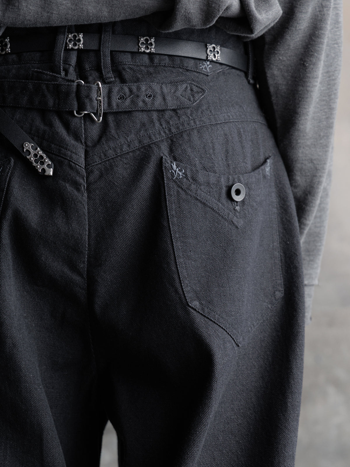 26FW｜Embellished Regular Buckleback