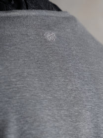 26FW｜Double Layered Henley (Grey)