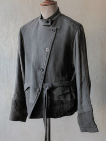 Forgotten Materials WMS｜Asymmetric Single-Breasted Mandarin JKT