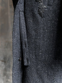 Forgotten Materials WMS｜Convertible Collar Tweed Belted Coat