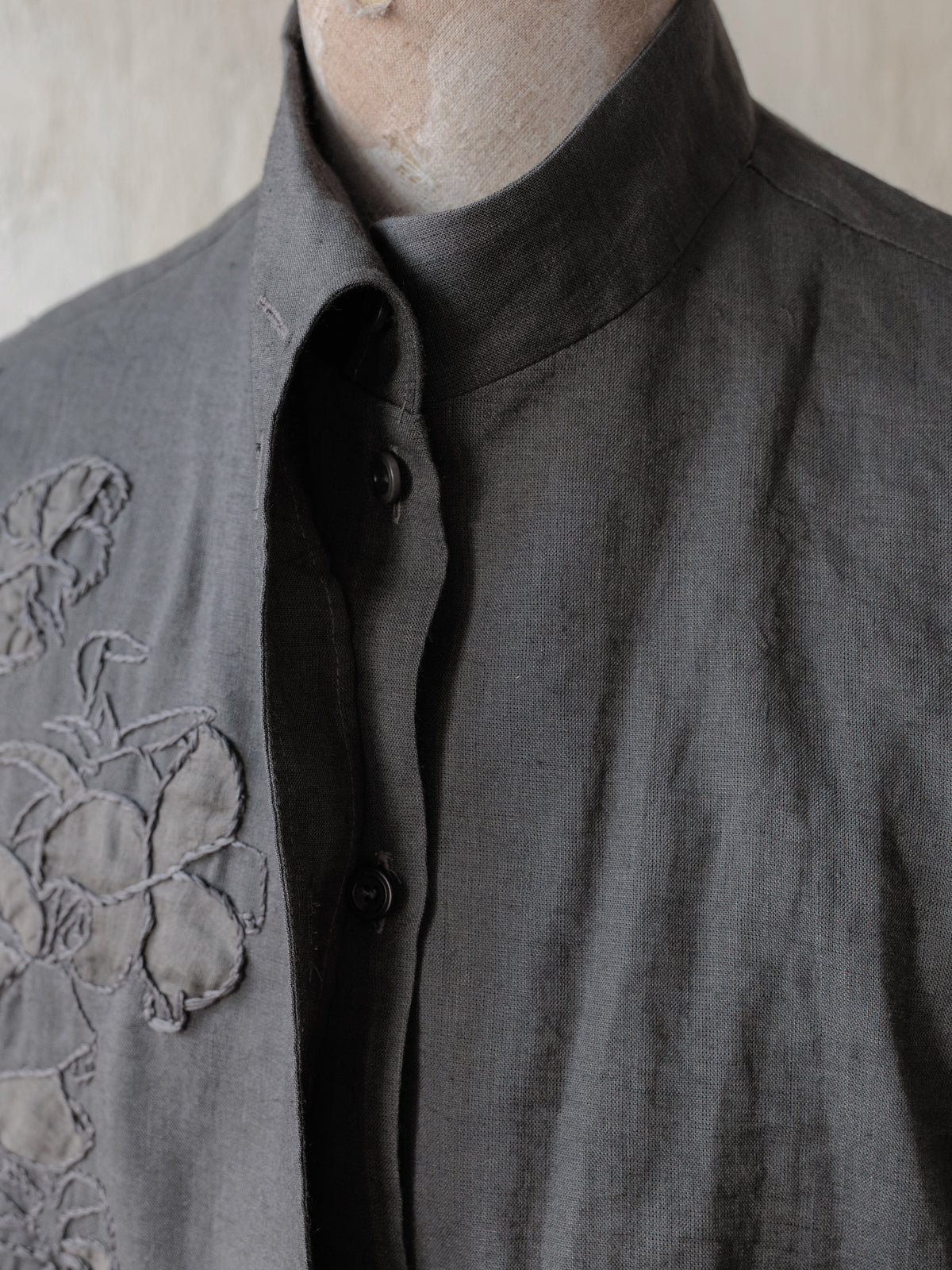 Forgotten Materials WMS｜Hand-Sewn Carved Layer Shirt