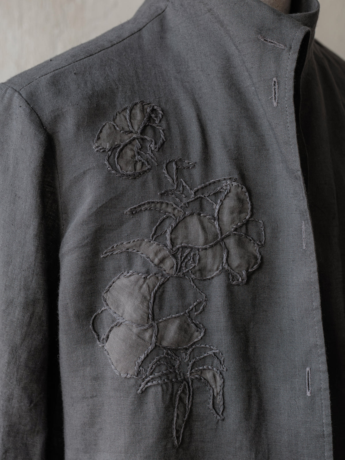 Forgotten Materials WMS｜Hand-Sewn Carved Layer Shirt