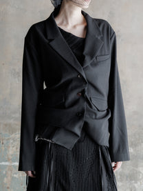 26FW WMS｜Deconstructed Tailored Blazer
