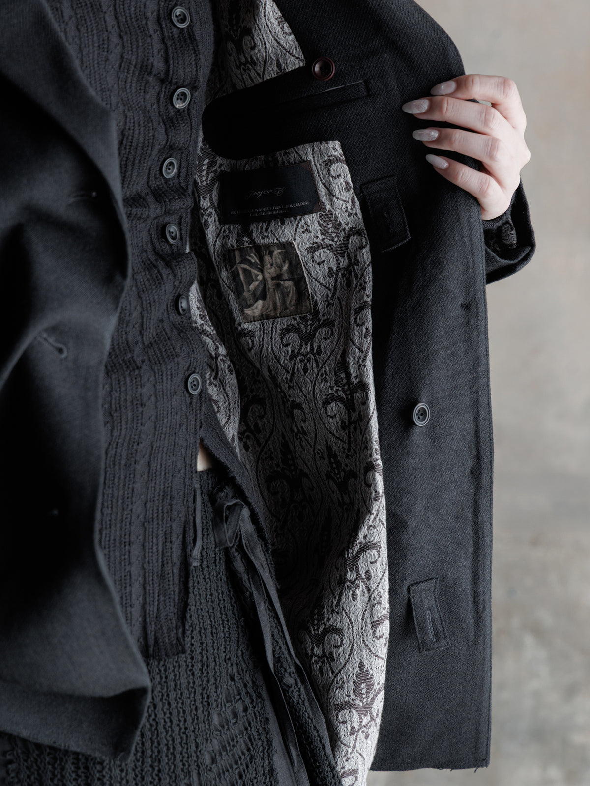 26FW WMS｜Deconstructed Tailored Blazer