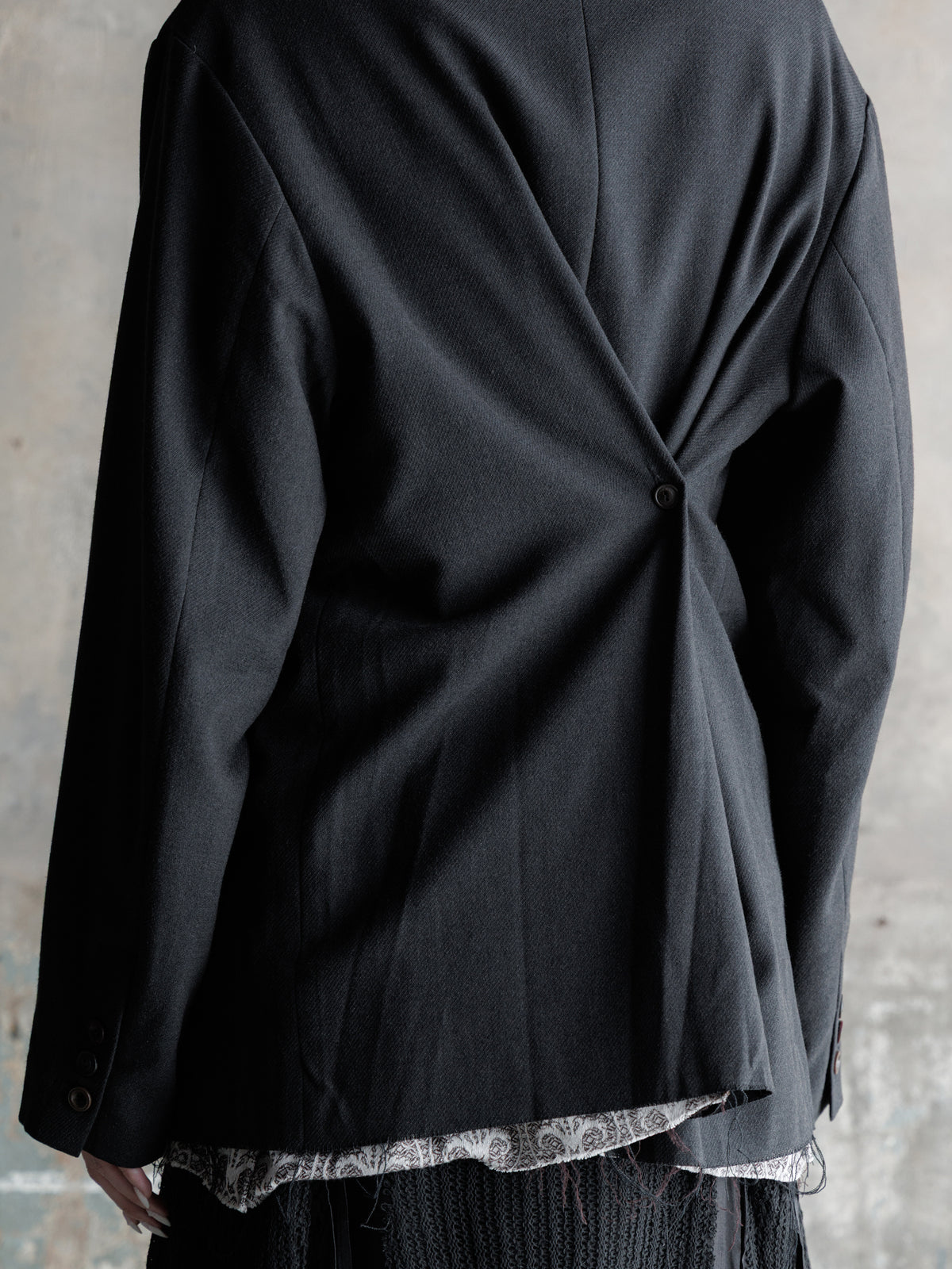 26FW WMS｜Deconstructed Tailored Blazer