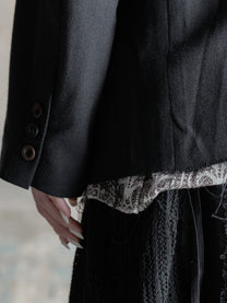 26FW WMS｜Deconstructed Tailored Blazer