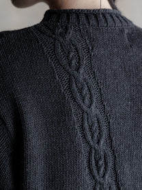 26FW WMS｜Textured Twist Cardigan