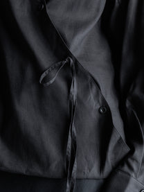 26FW WMS｜Folded Front Asymmetric Shirt