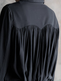26FW WMS｜Pleated Puff Shirt