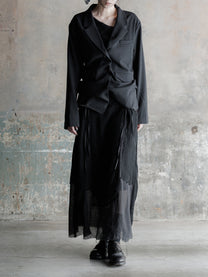 26FW WMS｜Knit Panel Tie Skirt