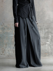 26FW WMS｜Asymmetric Wrap Skirt-Pant