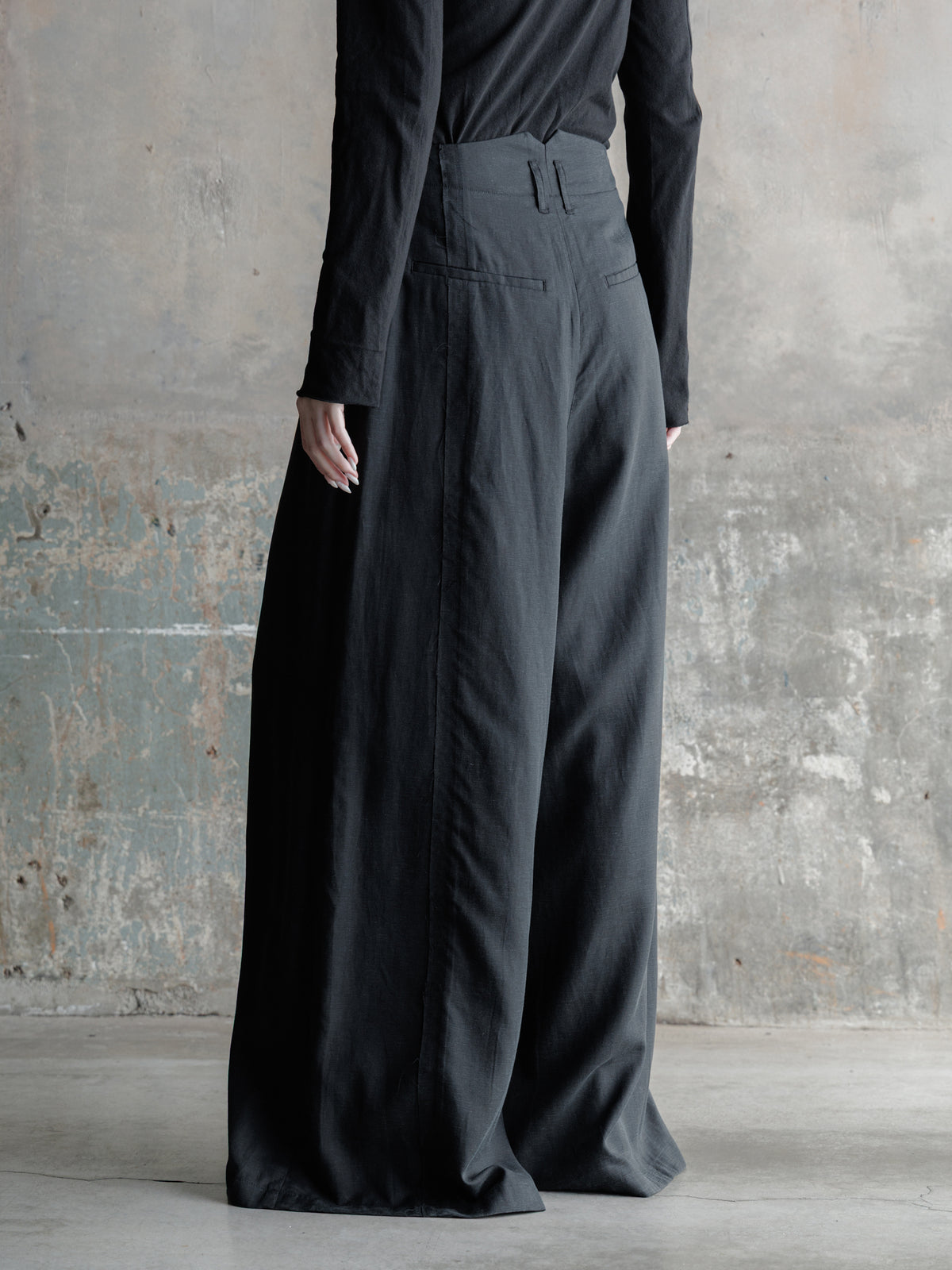 26FW WMS｜Asymmetric Wrap Skirt-Pant