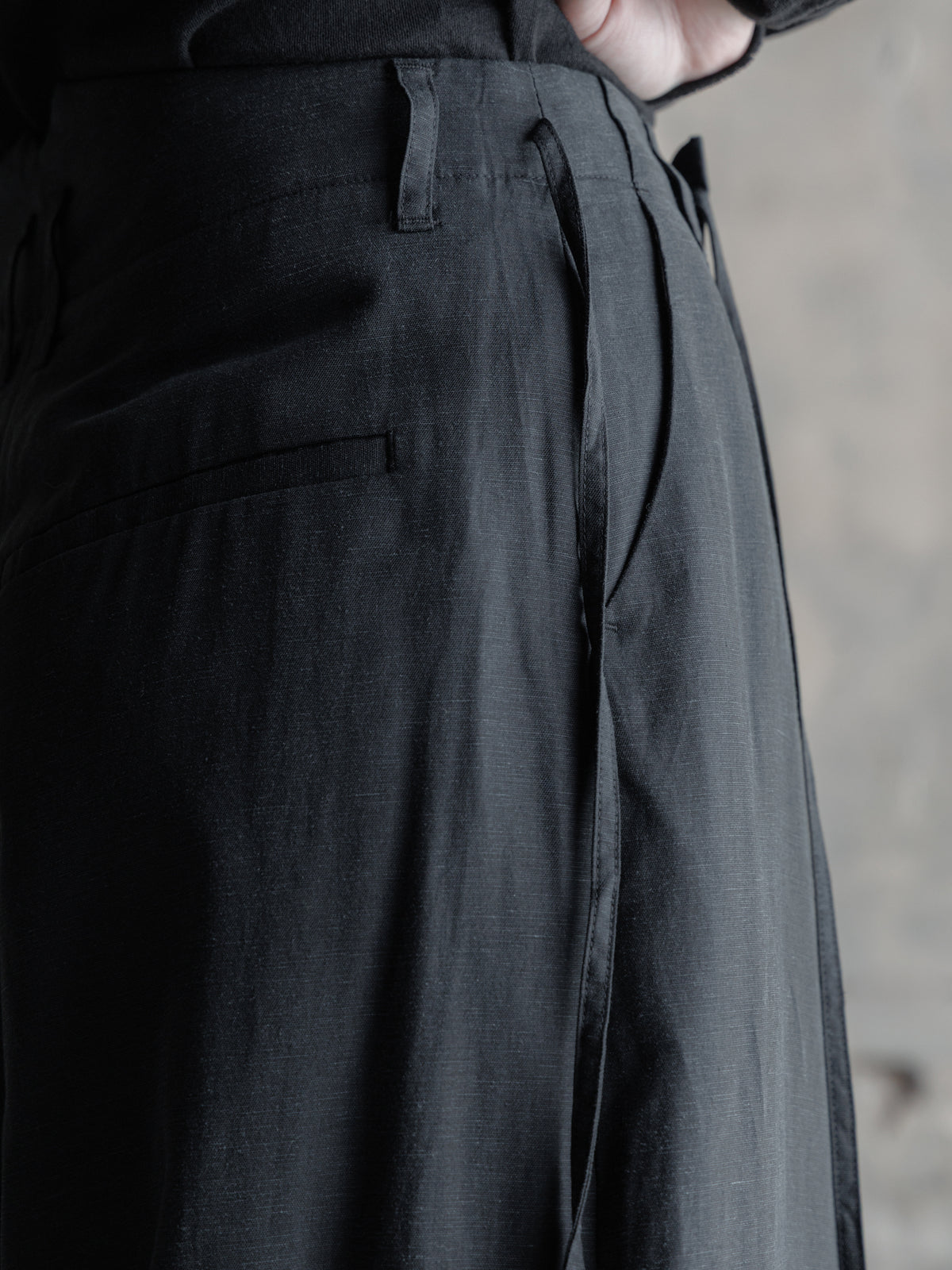 26FW WMS｜Asymmetric Wrap Skirt-Pant