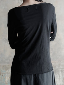 26FW WMS｜Petal Drape Top