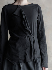 26FW WMS｜Petal Drape Top