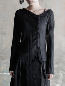 26FW WMS｜Tailored Gathered Top