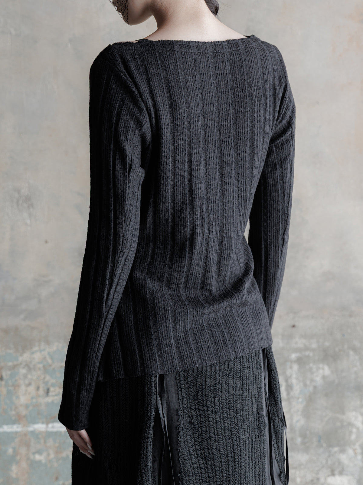 26FW WMS｜Tailored Gathered Top