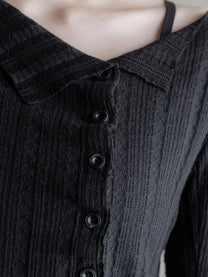 26FW WMS｜Tailored Gathered Top