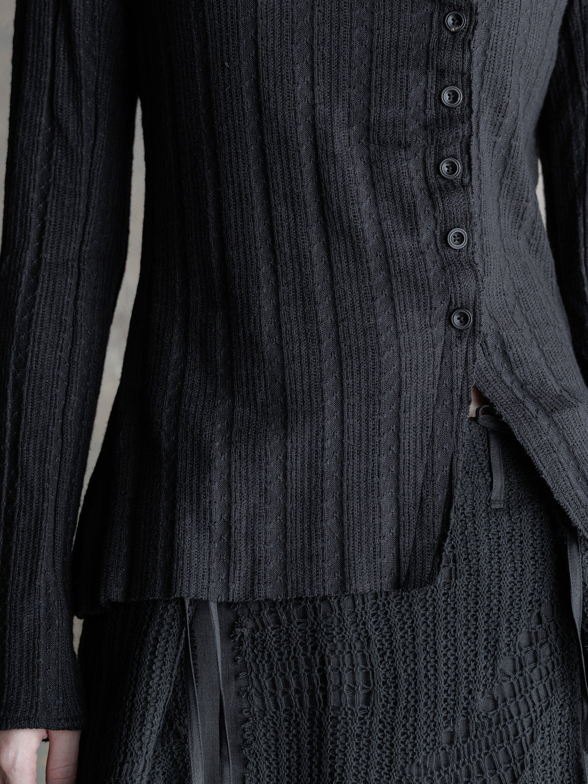 26FW WMS｜Tailored Gathered Top