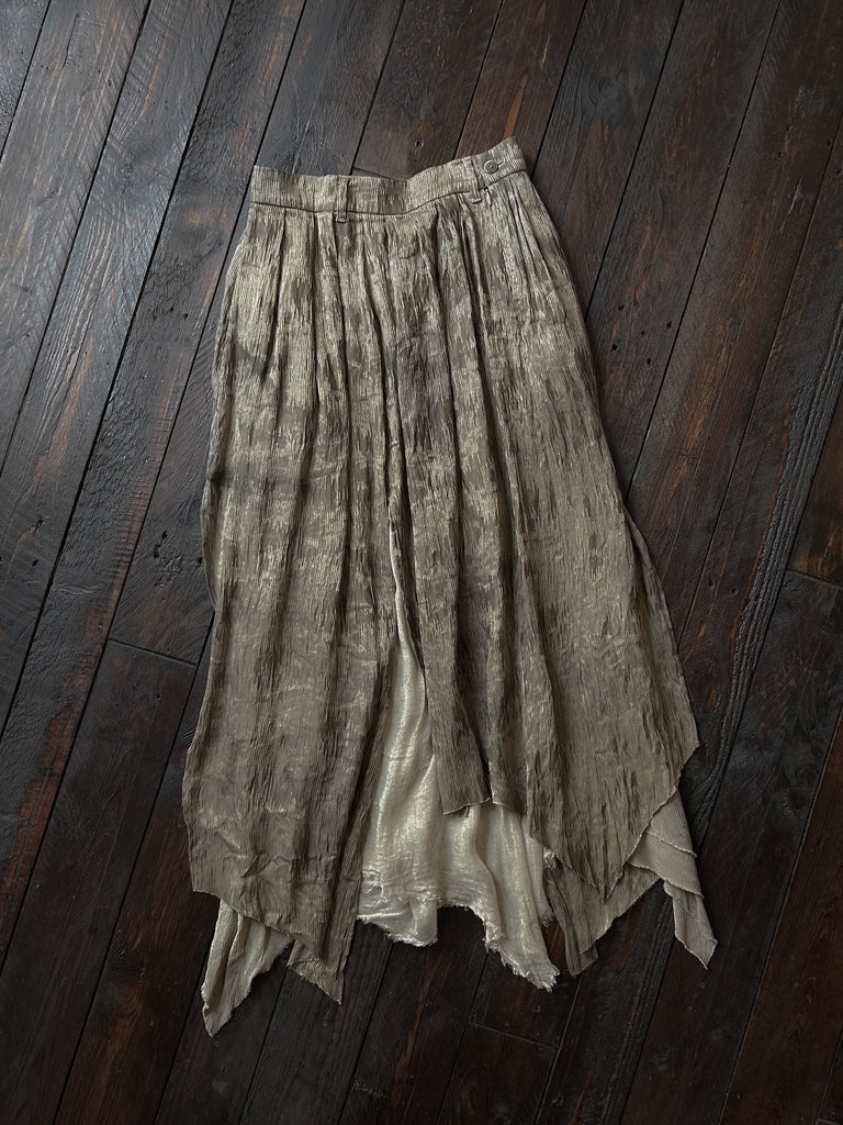 Forgotten Materials WMS｜Layered Skirt (Grey)