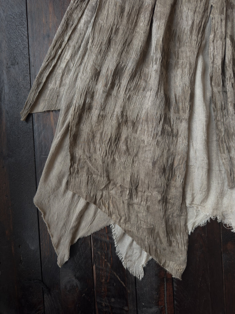 Forgotten Materials WMS｜Layered Skirt (Grey)