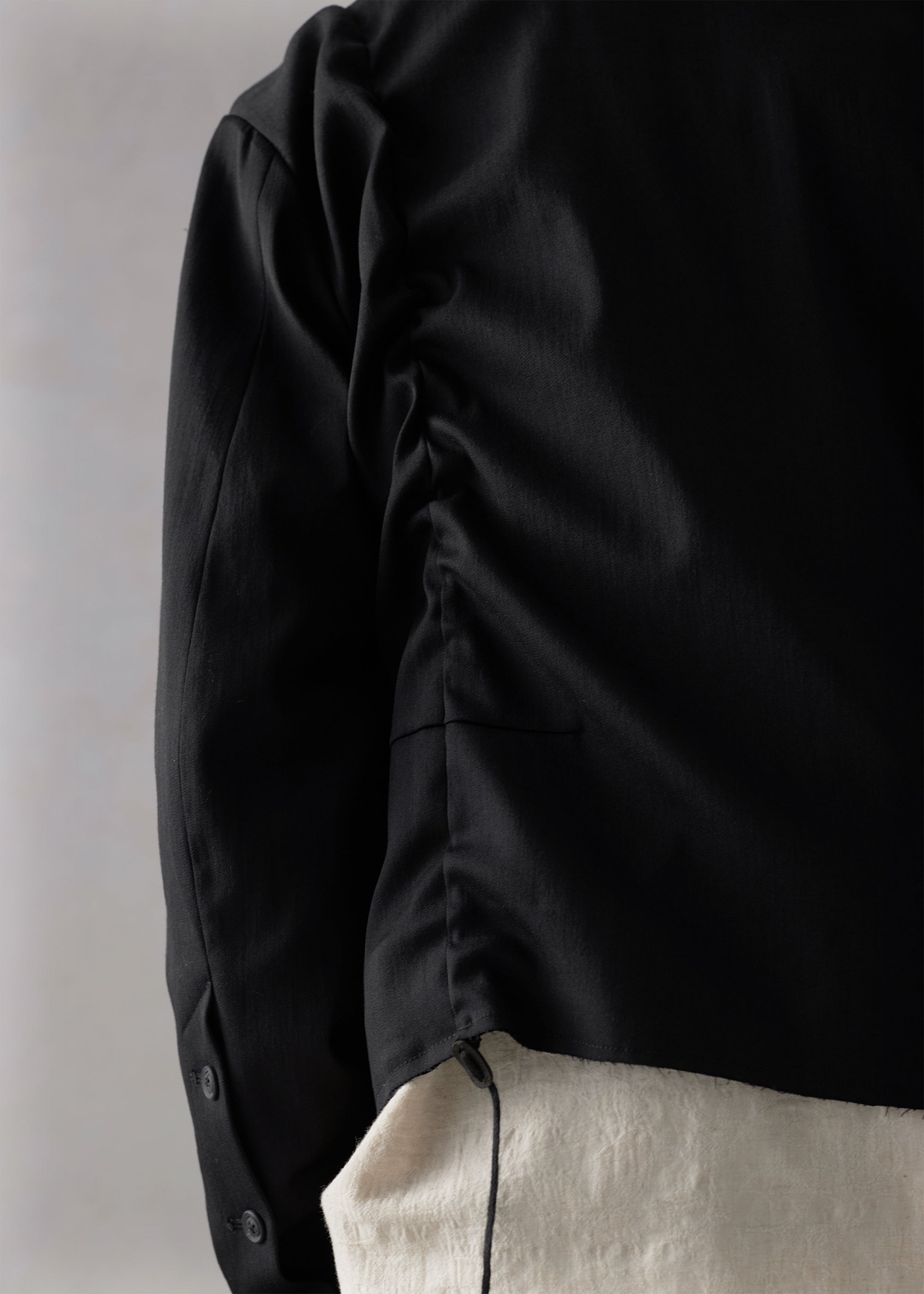 22FW｜Drawstring Bondage Strap Blazer