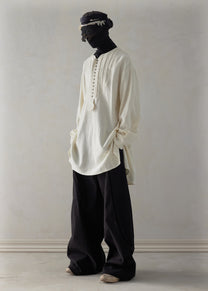 22FW｜Oversized Dress Tunic (Beige)
