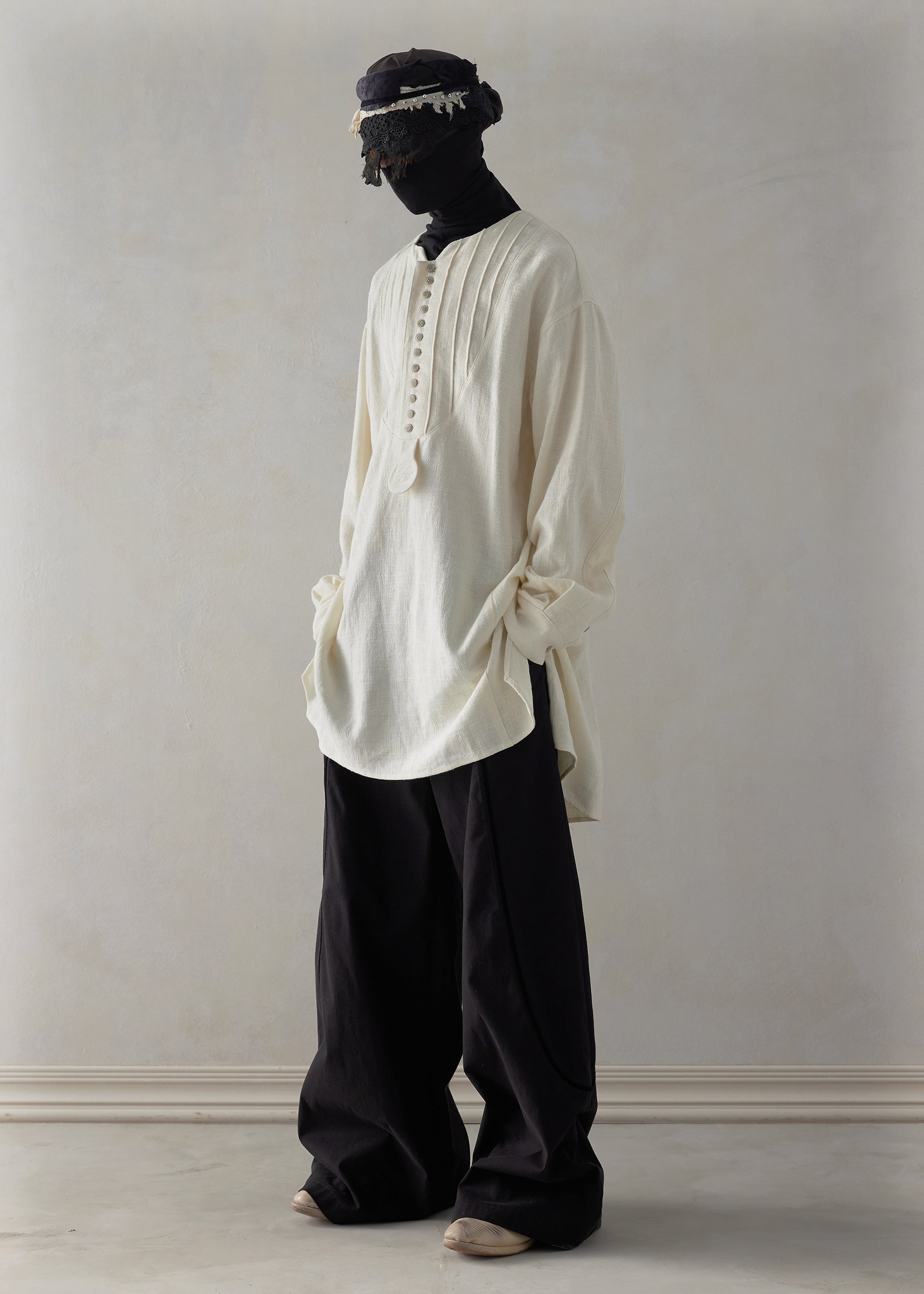 22FW｜Oversized Dress Tunic (Beige)