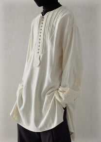 22FW｜Oversized Dress Tunic (Beige)
