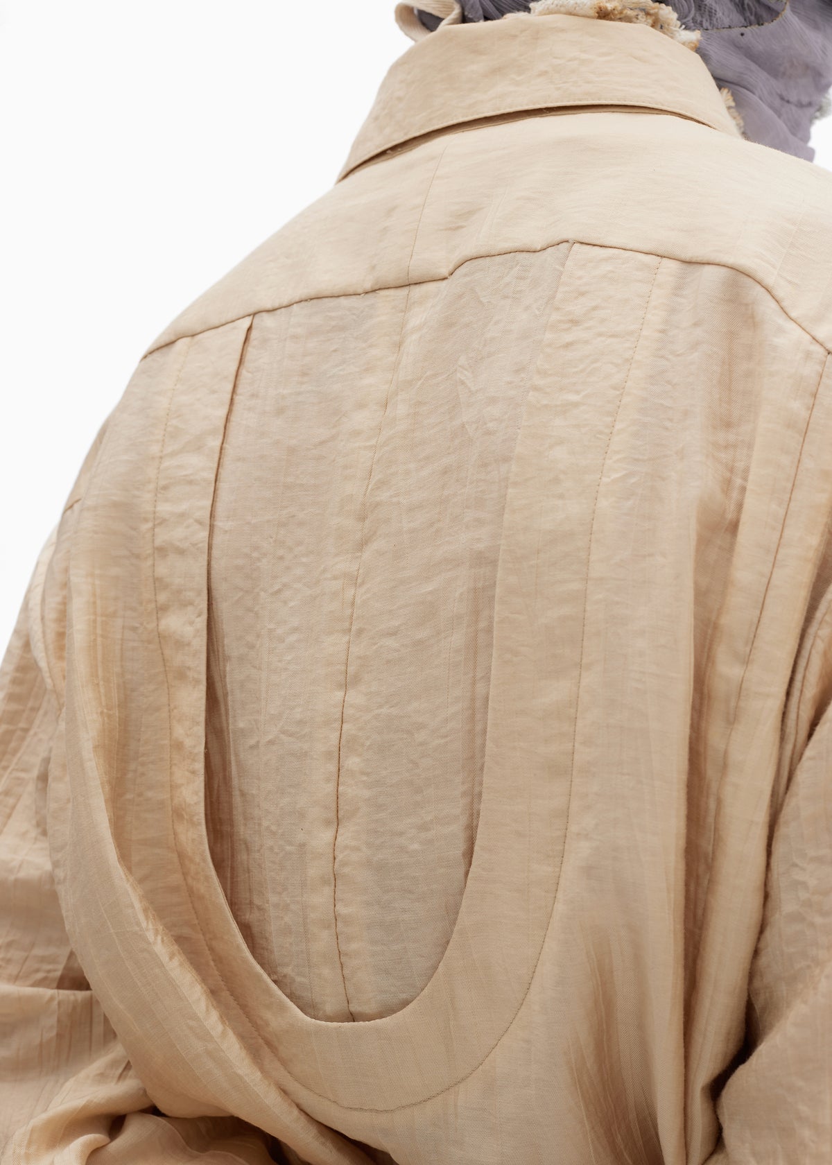 22SS｜Split Rim Tunic (Beige)