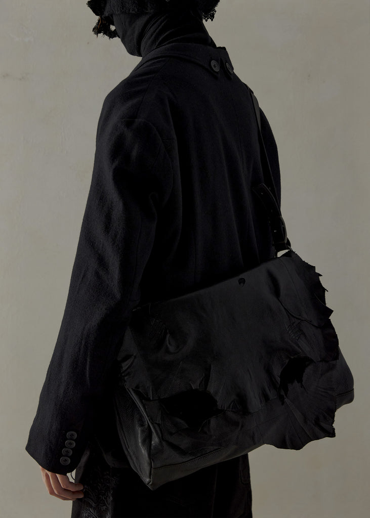 23FW｜E Messenger Bag (Leather)
