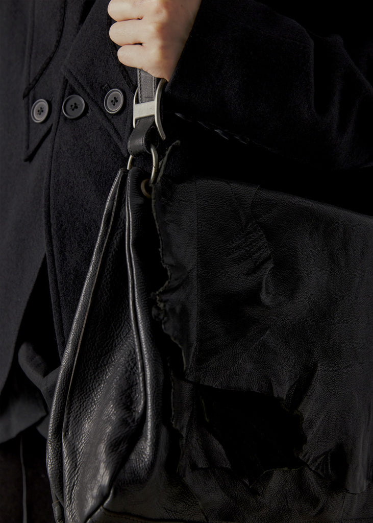 23FW｜E Messenger Bag (Leather)