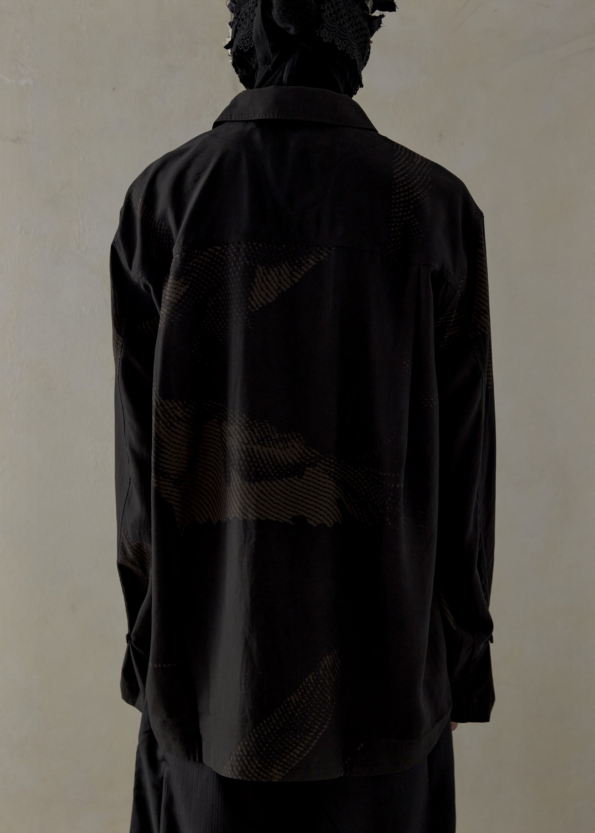 23FW｜Seasonal Print LS（Black）