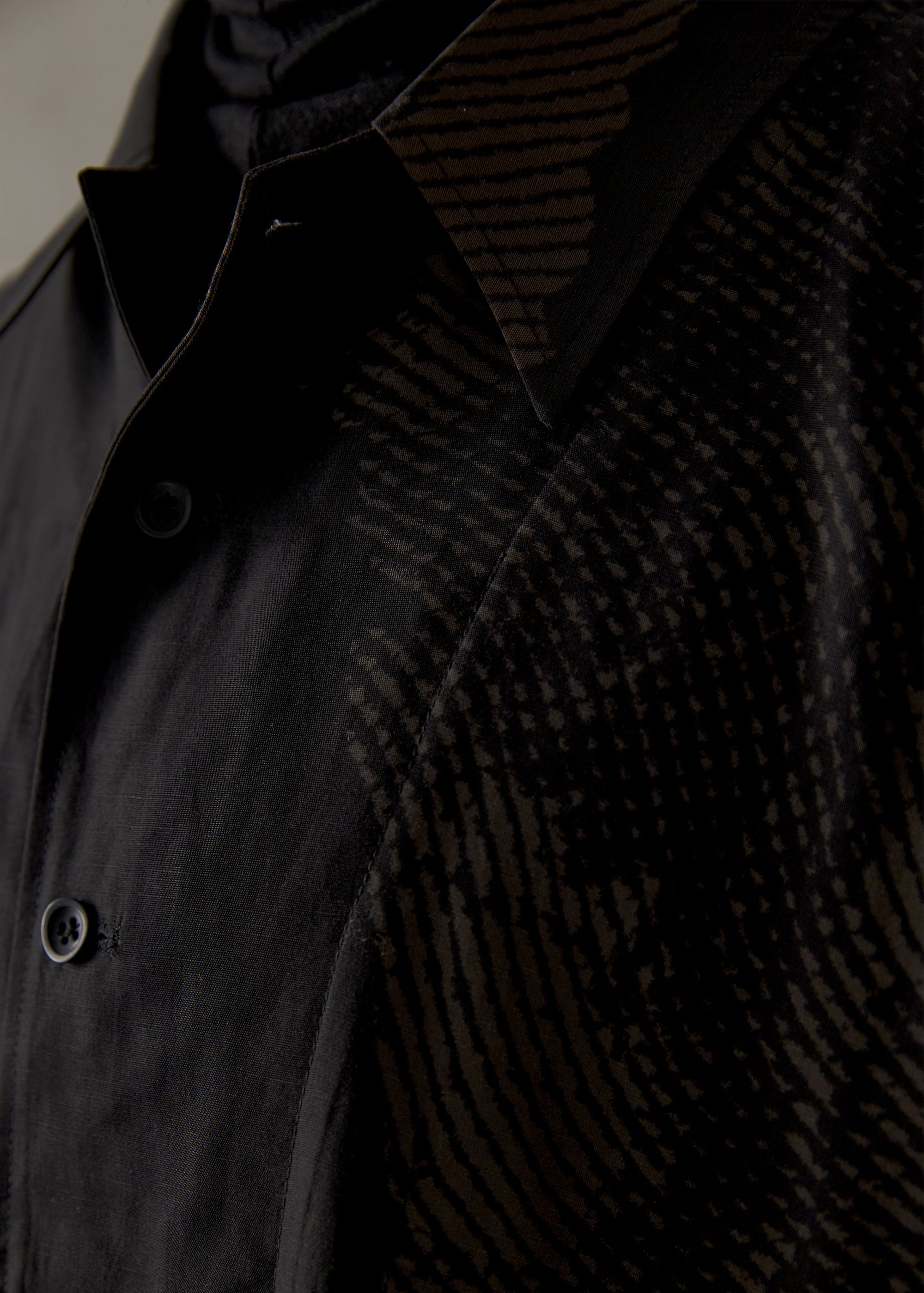 23FW｜Seasonal Print LS（Black）