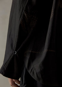 23FW｜Seasonal Print LS（Black）