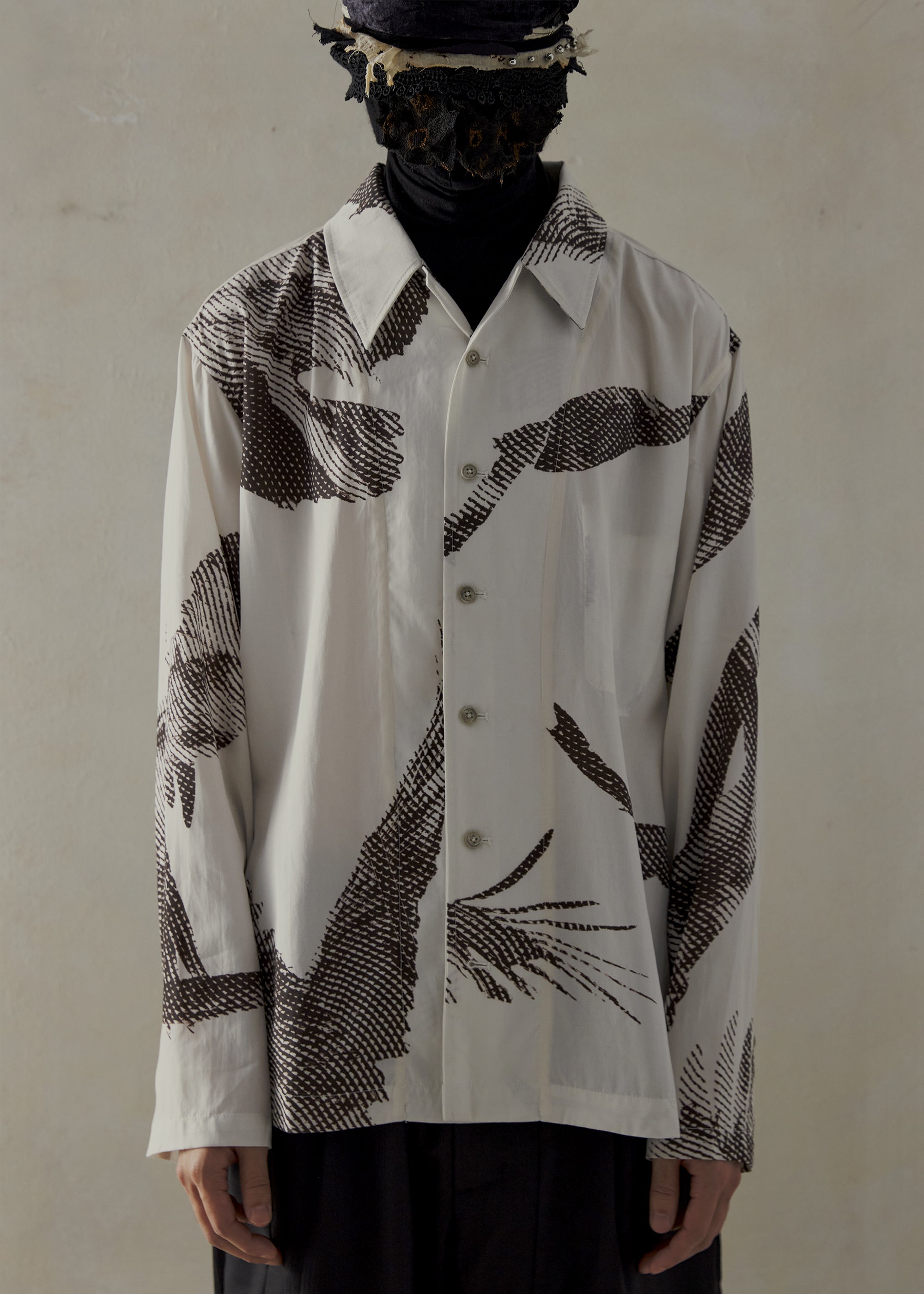 23FW｜Seasonal Print LS（Beige）