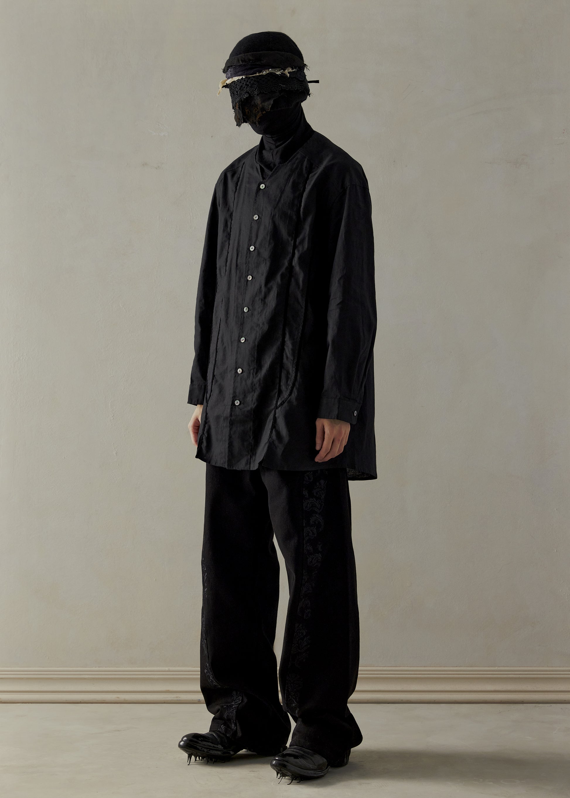 23FW｜Oversized Drawstring Shirt