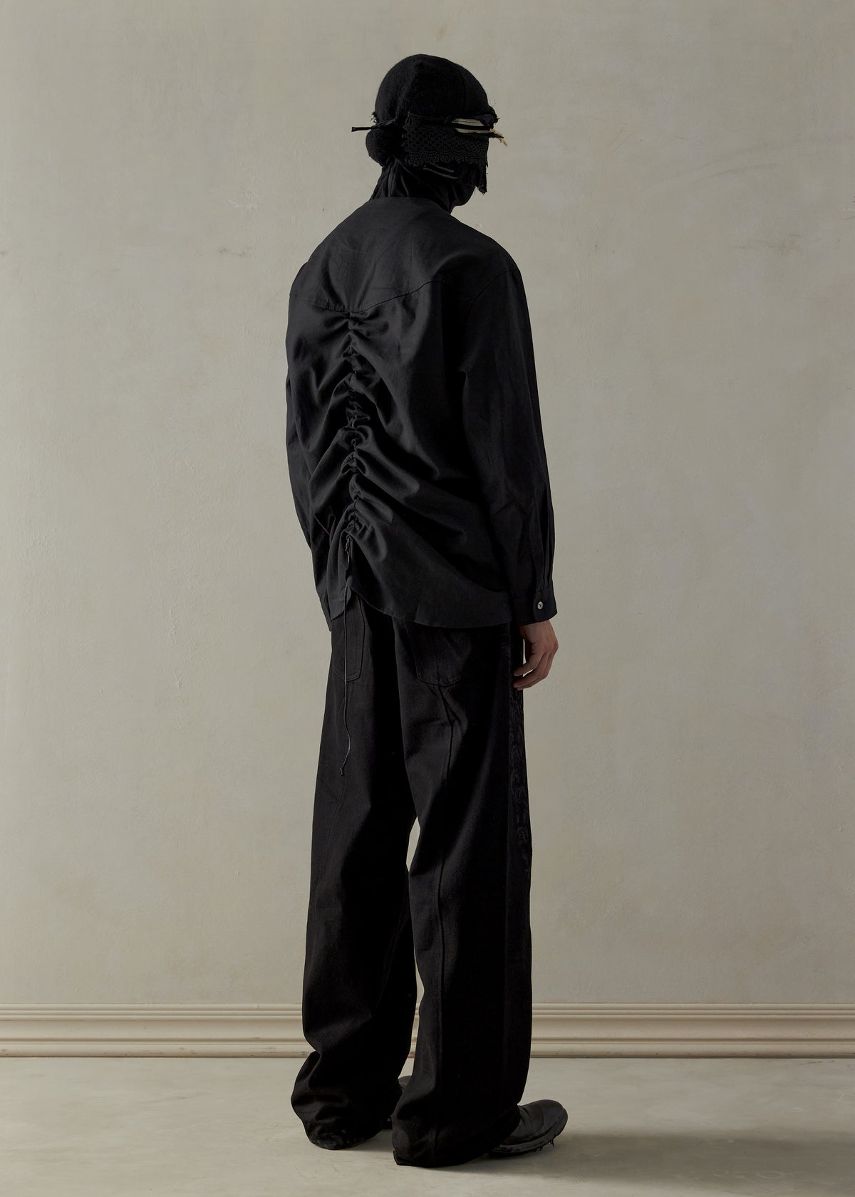 23FW｜Oversized Drawstring Shirt
