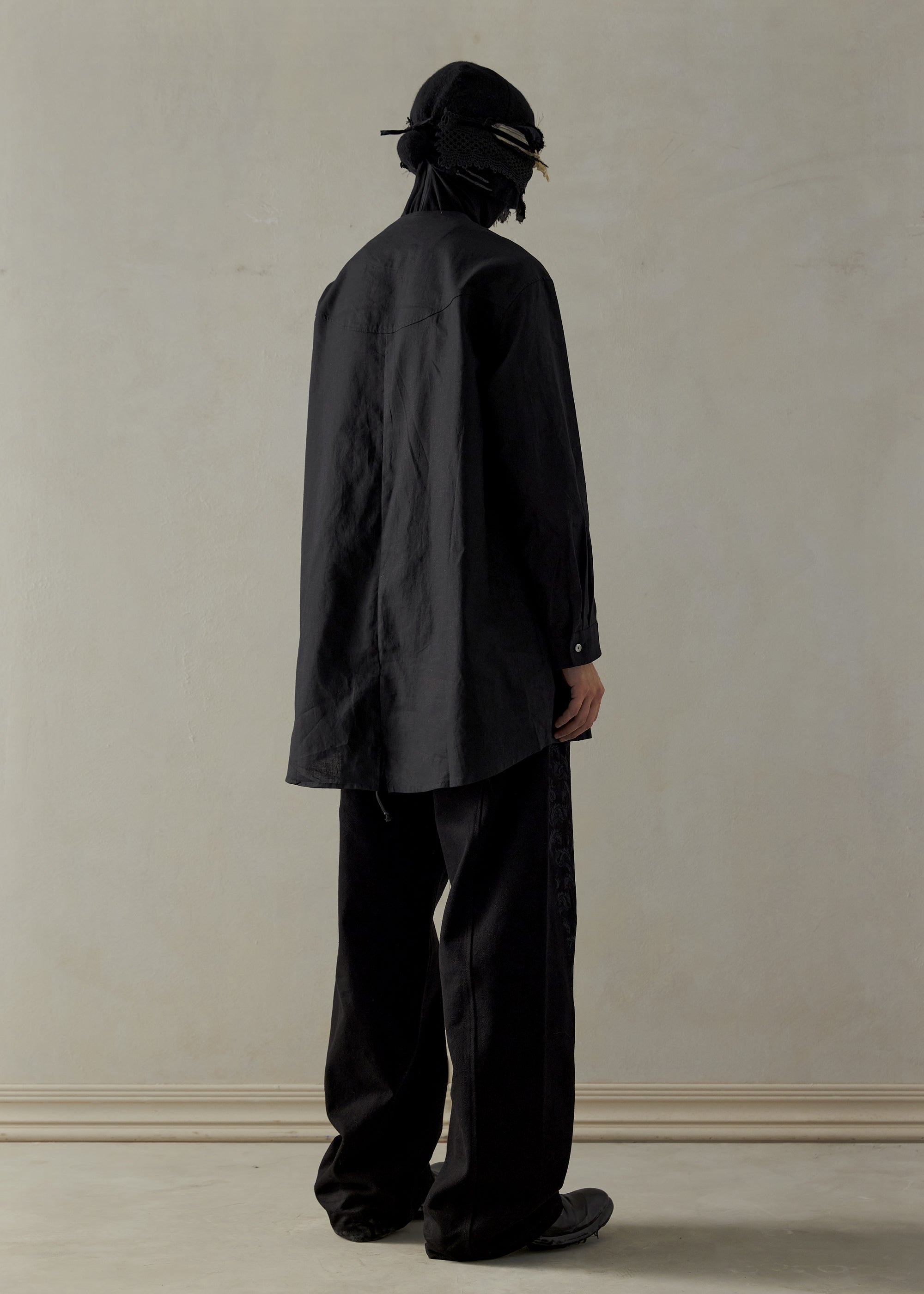 23FW｜Oversized Drawstring Shirt