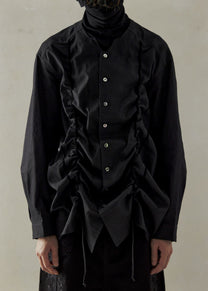 23FW｜Oversized Drawstring Shirt