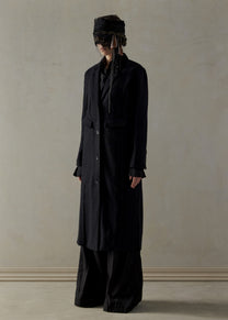 23FW WMS｜Typewriter Long Coat