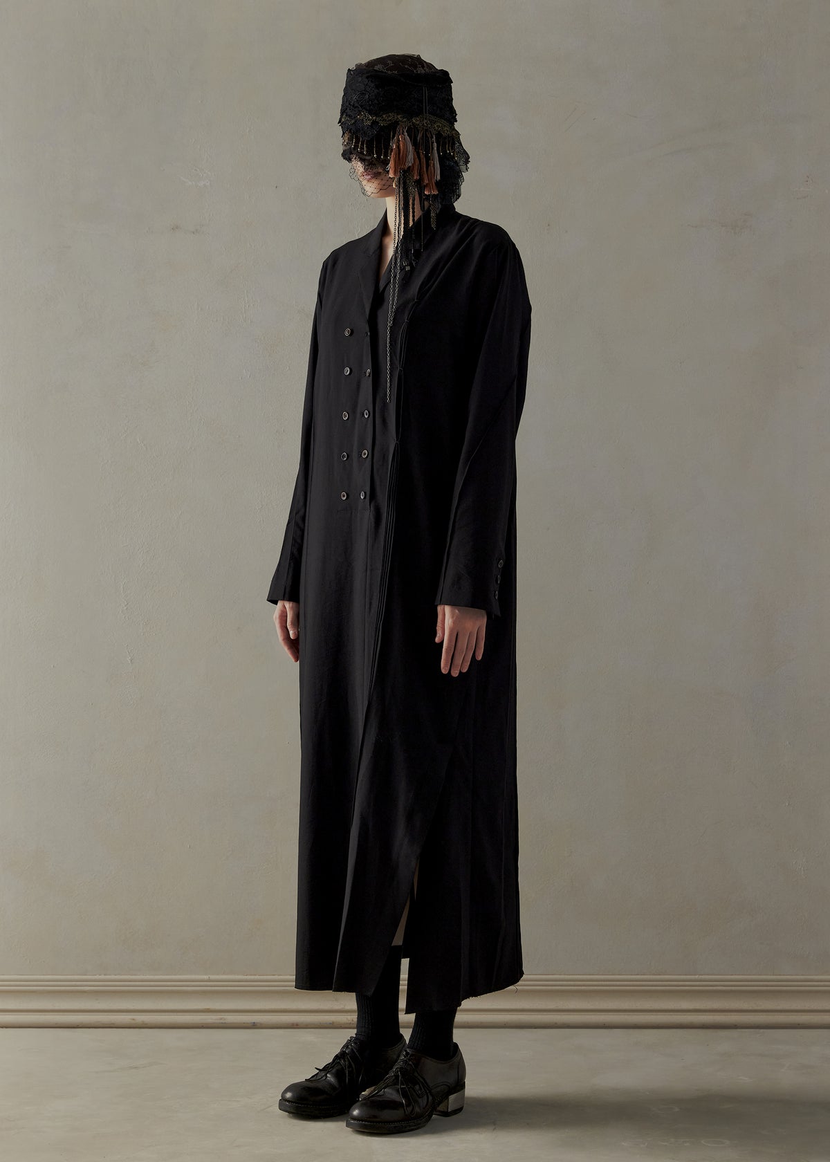 23FW WMS｜Double Shirt Dress