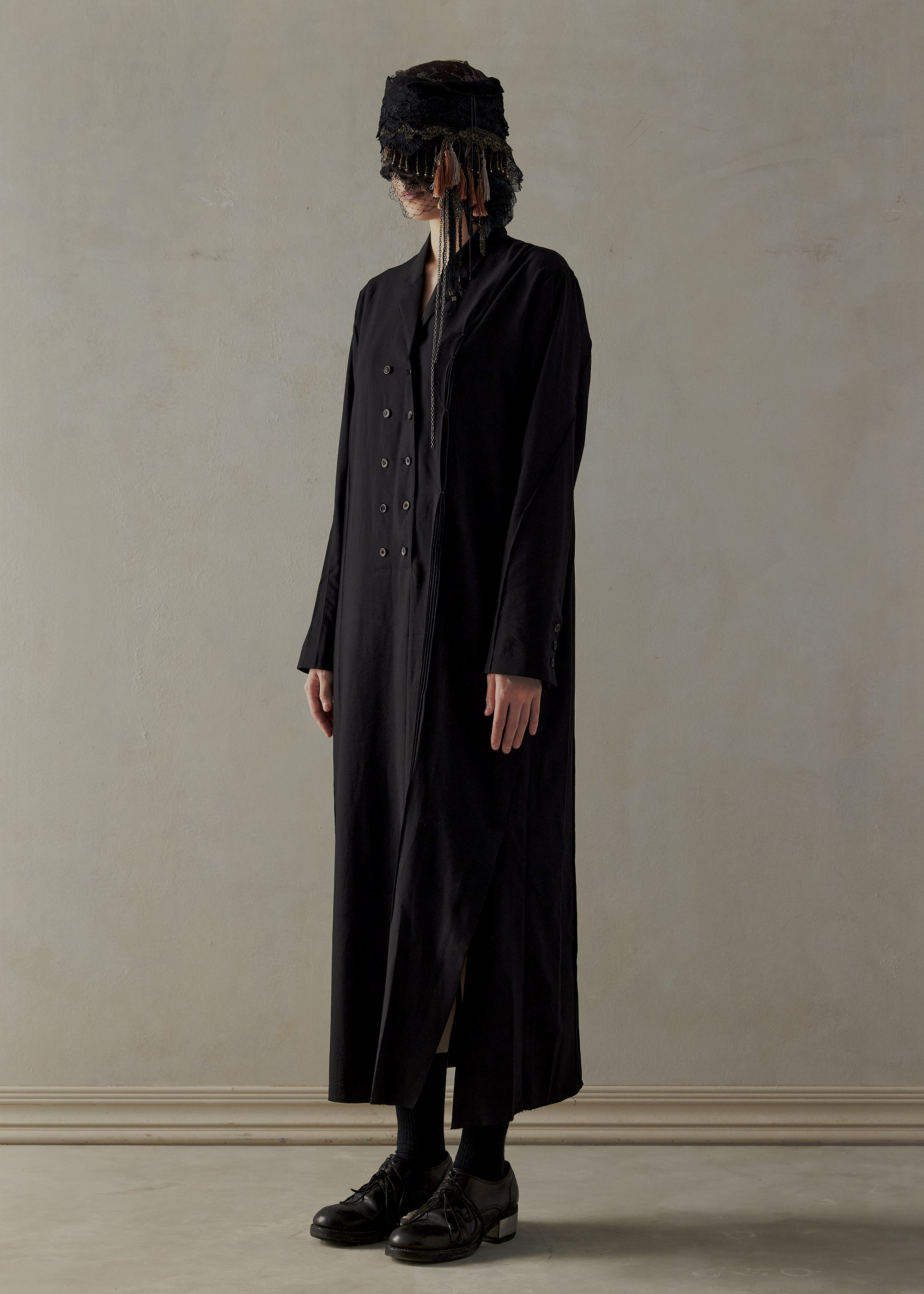 23FW WMS｜Double Shirt Dress