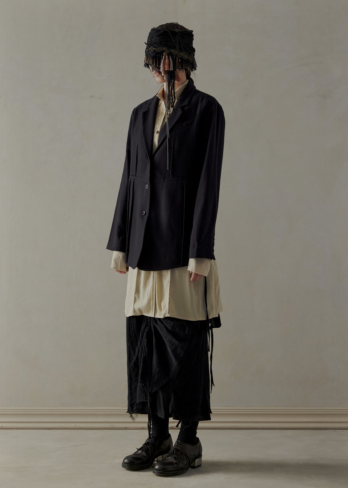 23FW｜Abstract Cut-out Blazer