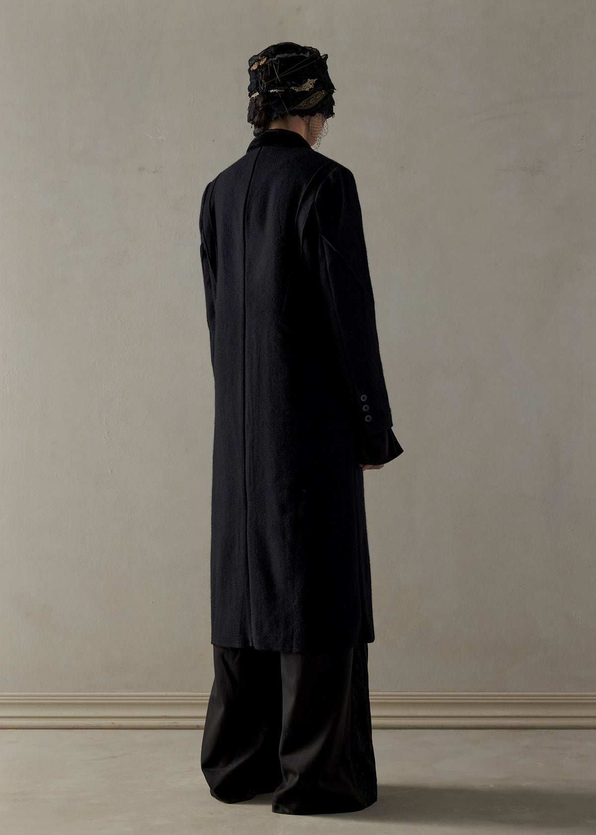 23FW WMS｜Typewriter Long Coat