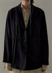23FW｜Abstract Cut-out Blazer