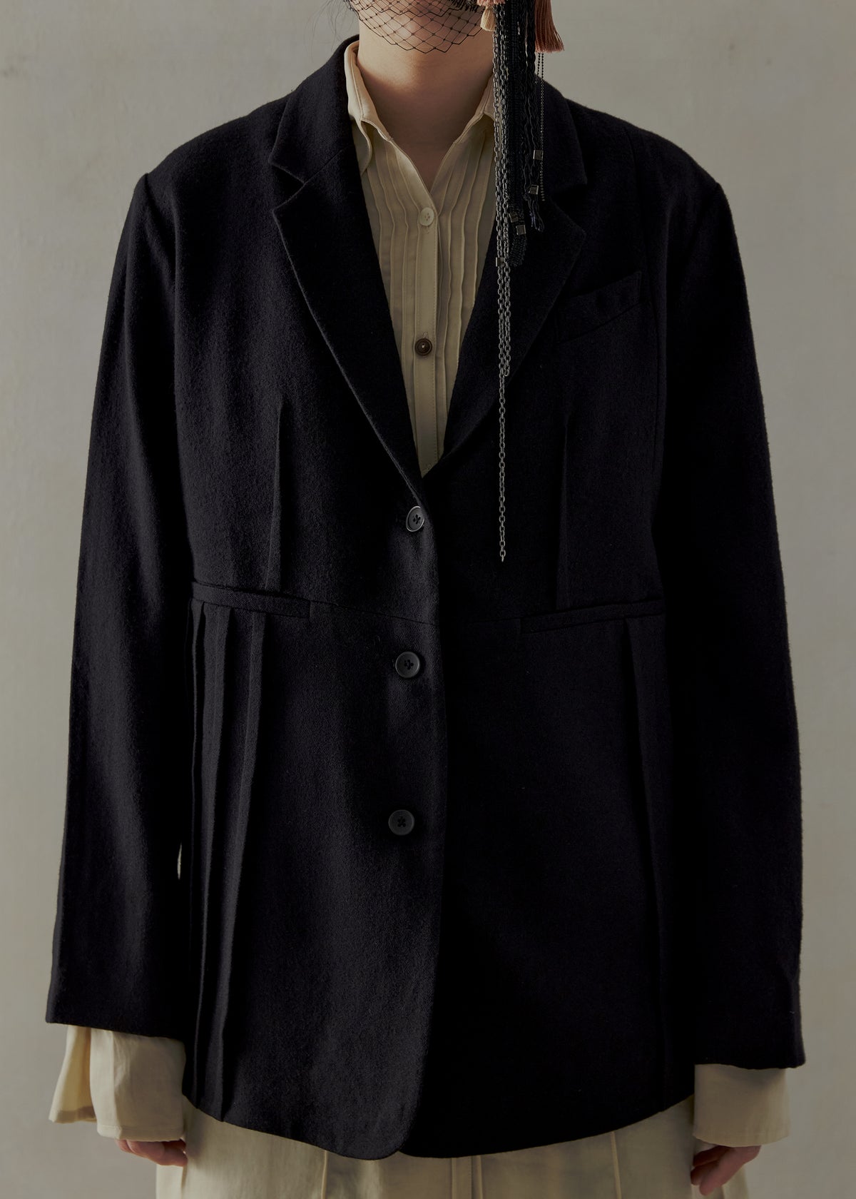 23FW｜Abstract Cut-out Blazer